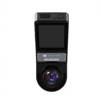 Dash Cam Navitel RS3 Duo Wide — dviejų kanalų 1080p, plataus kampo objektyvas, GPS, G jutiklis, 2,7 colio ekranas