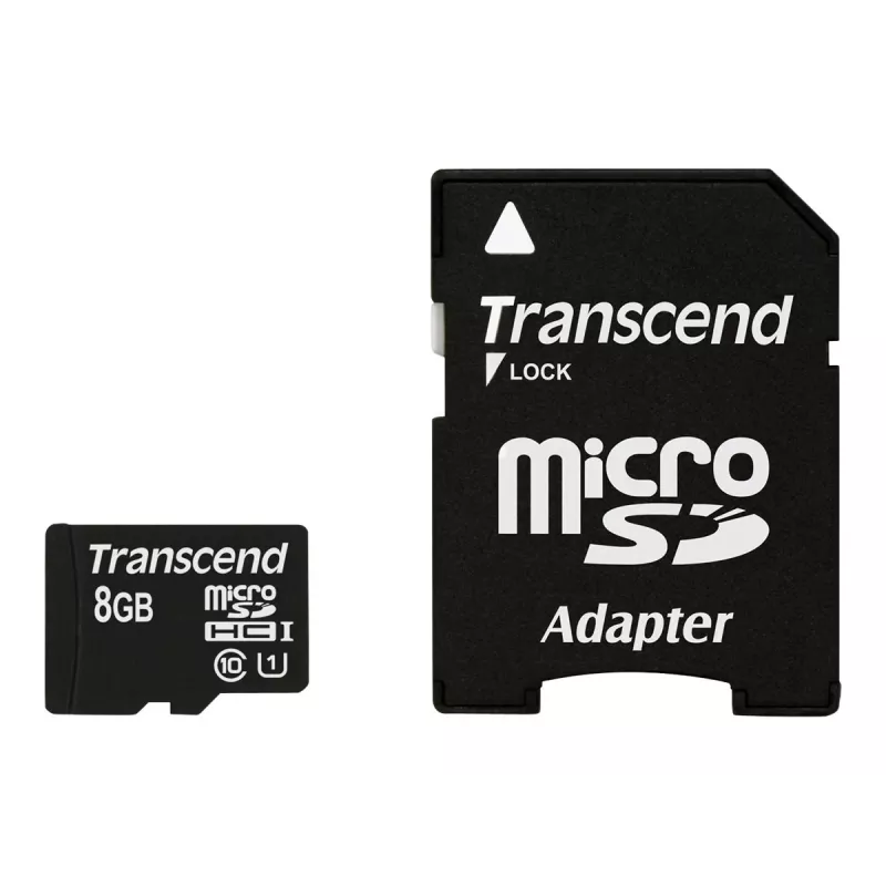 Transcend Premium - „Flash“ atminties kortelė (microSDHC / SD adapteris)