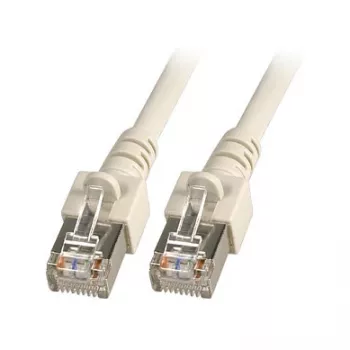 EFB-Elektronik RJ45 komutacinis kabelis Cat.5e SF/UTP PVC CCA pilkas 0,15m Gamintojas: EFB Elektronik (K5455.0,15)