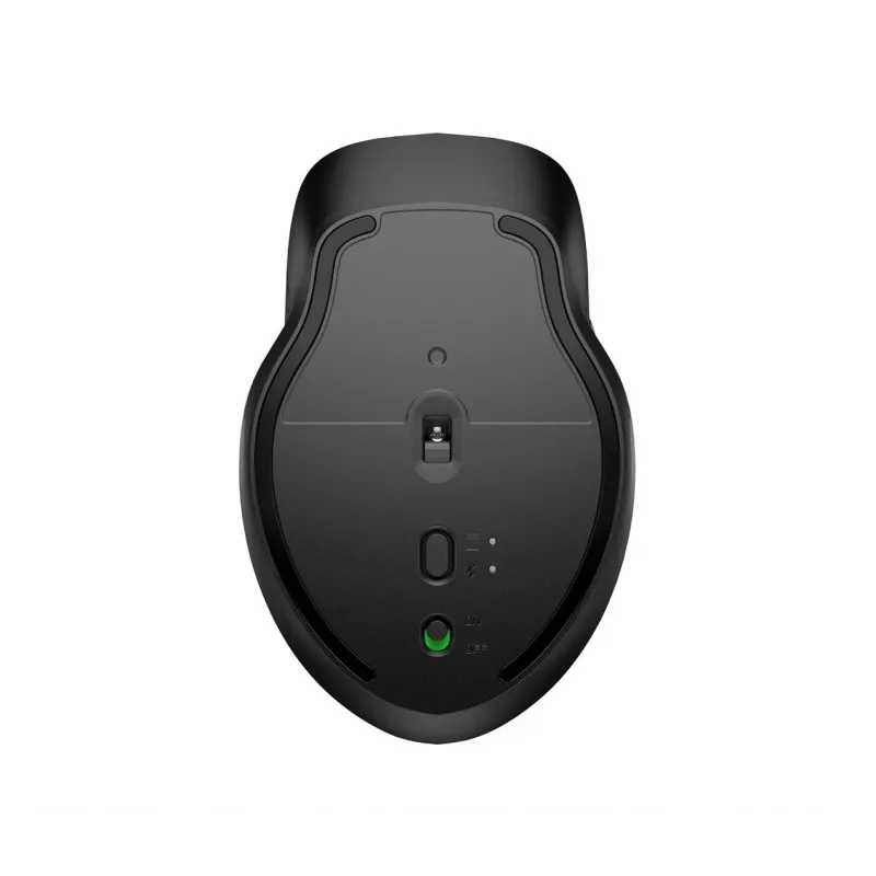 HP 435 Multi-Device Wireless pelė, Ambidextrous, RF Wireless + Bluetooth, 4000 DPI, Juoda