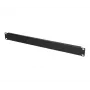 Rack blanking panel Extralink Front Blank Panel 1U 19 inch Juoda, steel housing