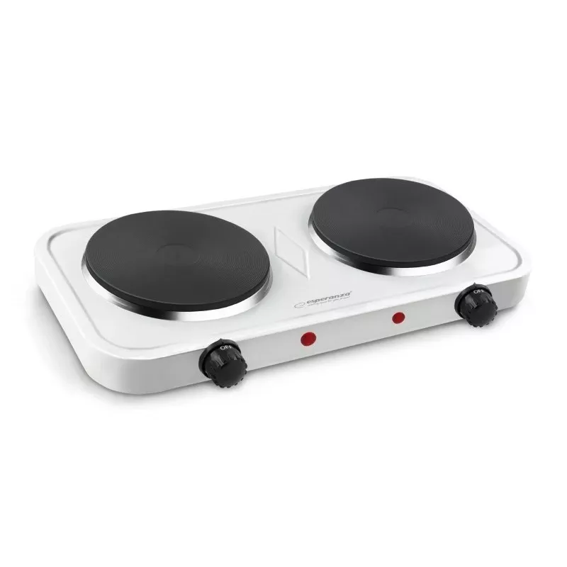 Esperanza COTOPAXI White Countertop Sealed plate 2 zone(s)