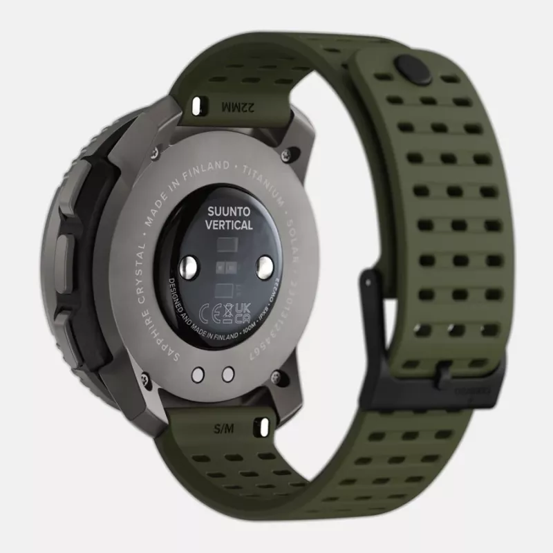 Suunto Vertical 3,56 cm (1,4) Taškinė matrica 49 mm 280 x 280 pikselių Jutiklinis ekranas Juodas GPS (palydovinis)