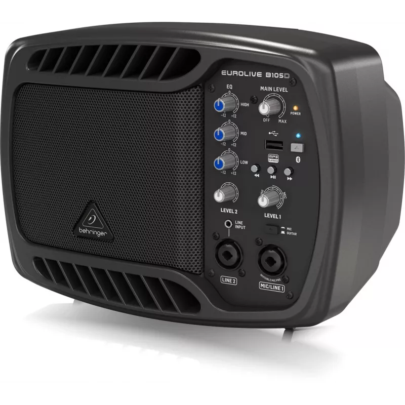 Behringer B105D garsiakalbis pilno diapazono juodas laidinis ir belaidis 50 W