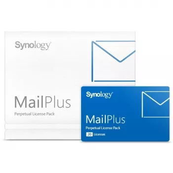 Synology - MailPlus licencijos paketas - Licencija - 20 el. pašto paskyrų