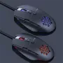 “Lumi Legend WM03G-16” laidinis pelė, USB A tipo, optinė, 7200 DPI, juoda