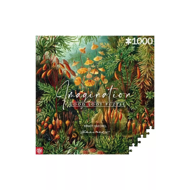 Vaizduotės dėlionė: Ernst Haeckel Muscinae 1000 elementų