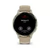 Garmin Venu 3S 41mm, prancūziška pilka / švelnus auksas