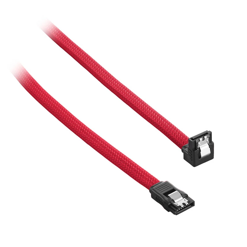 ModMesh Right Angle SATA 3 kabelis 30cm - Red - kabelis - Skaitmeninis/Duomenų (CM-CAB-RSAT-N30KR-R)