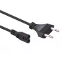 Maitinimo laidas MACLEAN MCTV-809 — 1,5 m, maitinimo kištukas C tipo – C1 mova, 220–250 V