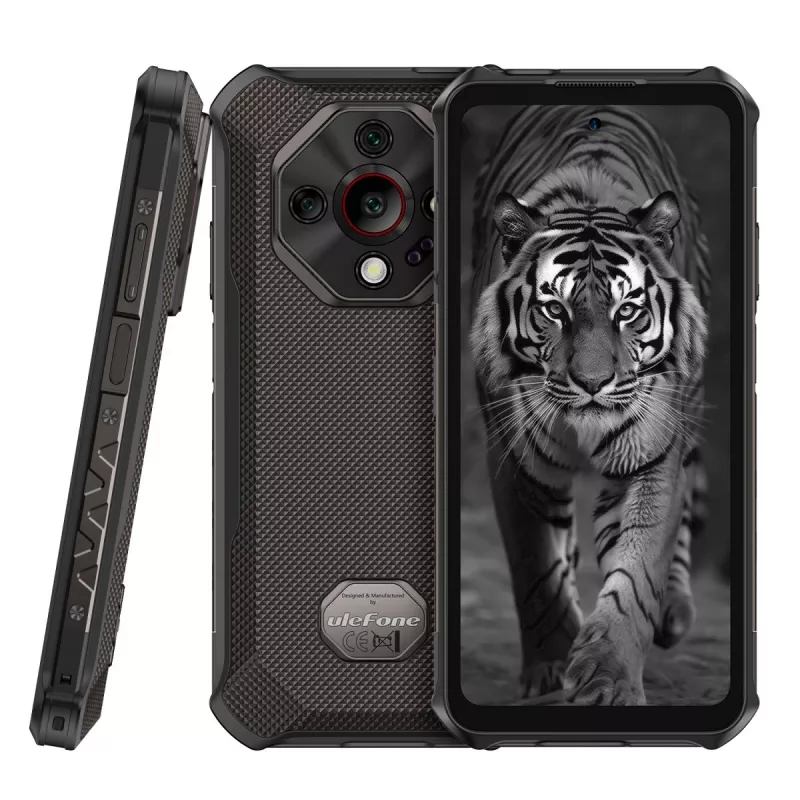 Išmanusis telefonas UleFone Armor X16 6,1 colio 128 GB juodas, energinio naudingumo klasė A