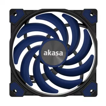 Ventiliatorius Akasa Alucia XS12 120 mm Juoda Mėlyna 700-2000 RPM HDB