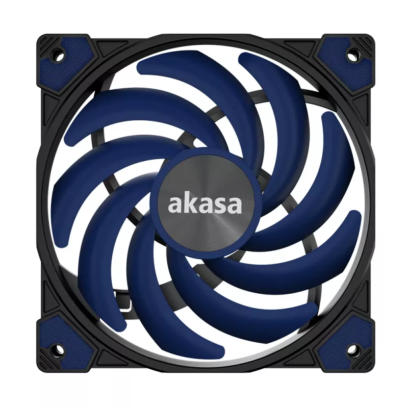 Ventiliatorius Akasa Alucia XS12 120 mm Juoda Mėlyna 700-2000 RPM HDB