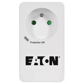 Apsaugos nuo viršįtampių dėžutė Eaton Protection Box 1 FR — 1 Type E lizdas, 220–250 V, 16 A, 4000 W, juoda, kompaktiška