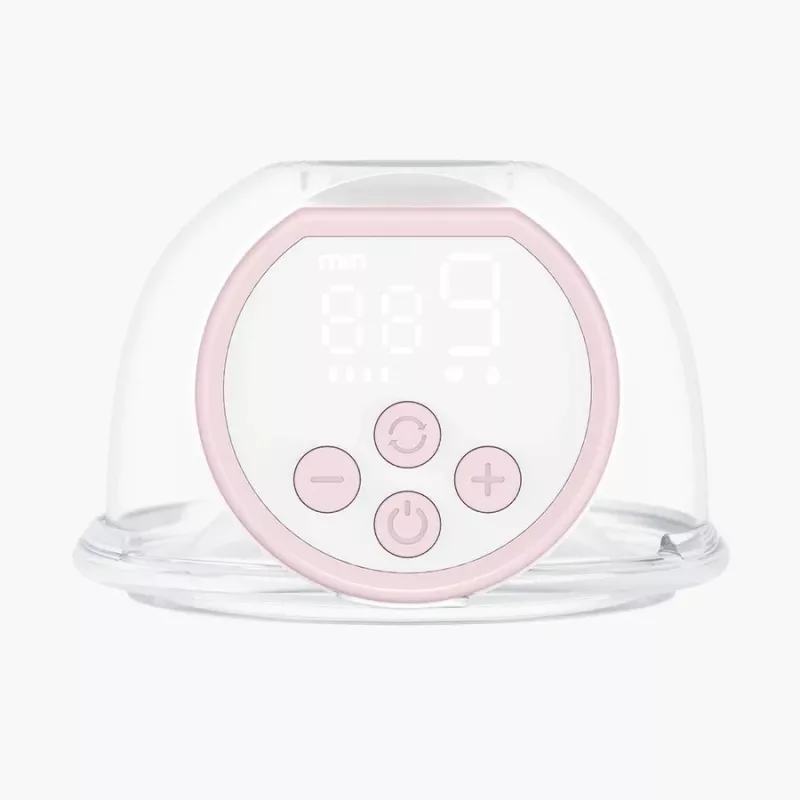 Momcozy S12 Pro dvigubas elektrinis krūties siurblys, rožinis, 180 ml