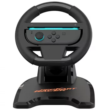 Lenktynių vairas SUBSONIC SA5727-1, skirtas Nintendo Switch – reguliuojamas jautrumas, „Kart Racer“ dizainas