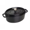 Staub Cocotte troškintuvas 4,2 l juodas