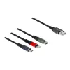 Delock 87277 jungiamumo priedas, juodas