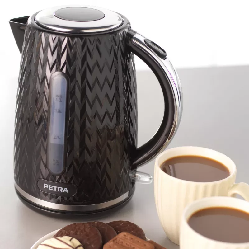Elektrinis virdulys Petra 1,7 l 2200 W juodas
