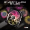 Ventiliatorius Corsair iCUE LINK RX140 MAX RGB 14 cm Juodas 300-1600 RPM