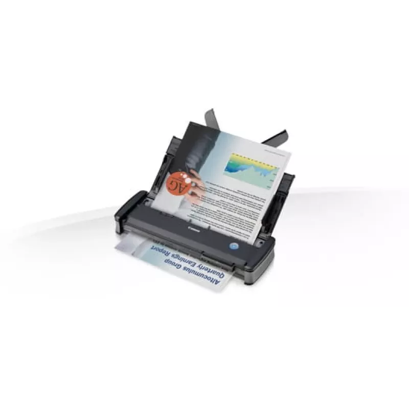 Canon imageFORMULA P-215II nešiojamasis dvipusio skenavimo dokumentų skaitytuvas, 216 x 1000 mm, 600 x 600 DPI, 24 bit, lakštinis skaitytuvas, juoda, pilka, CMOS CIS