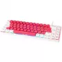 GAMIAC TKL69G SF žaidimų klaviatūra, Kailh Mėlyna - balta/raudona