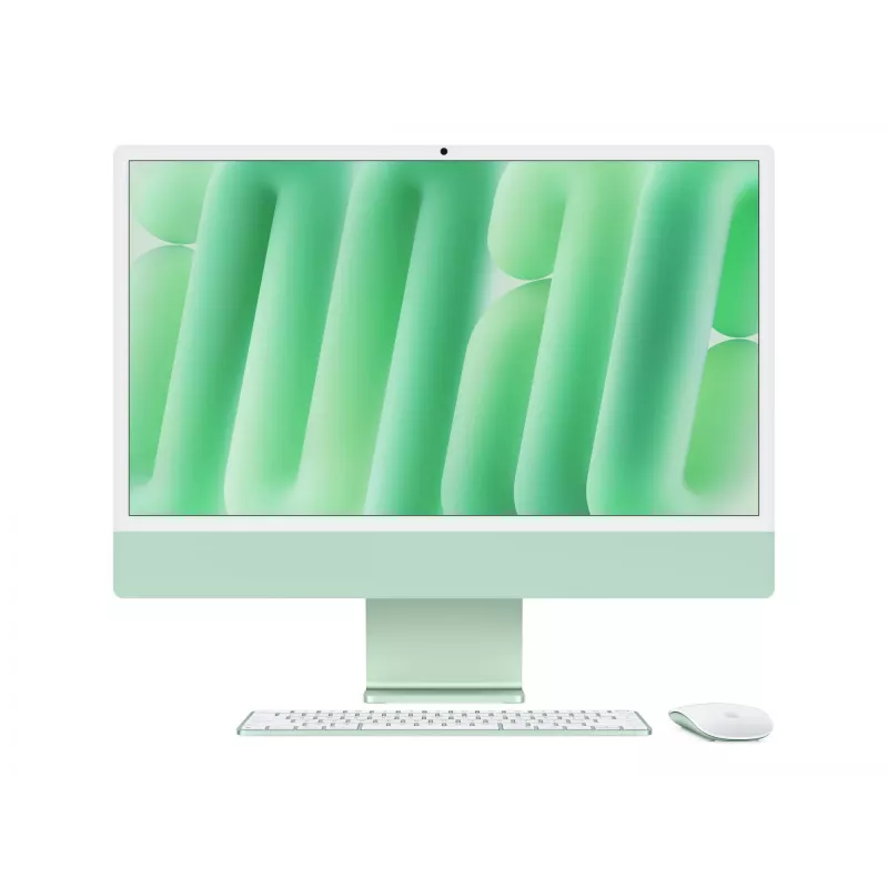 iMac 24 colių: M4 10/10, 16GB, 512GB SSD - Žalia