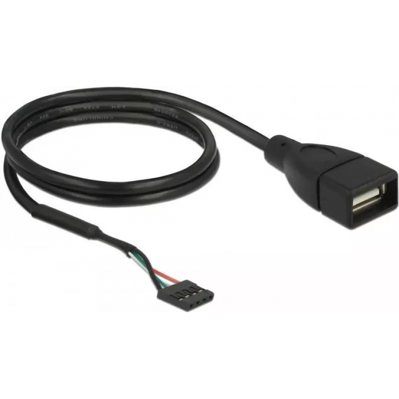 USB laidas DeLOCK 85671 0,6 m juodas