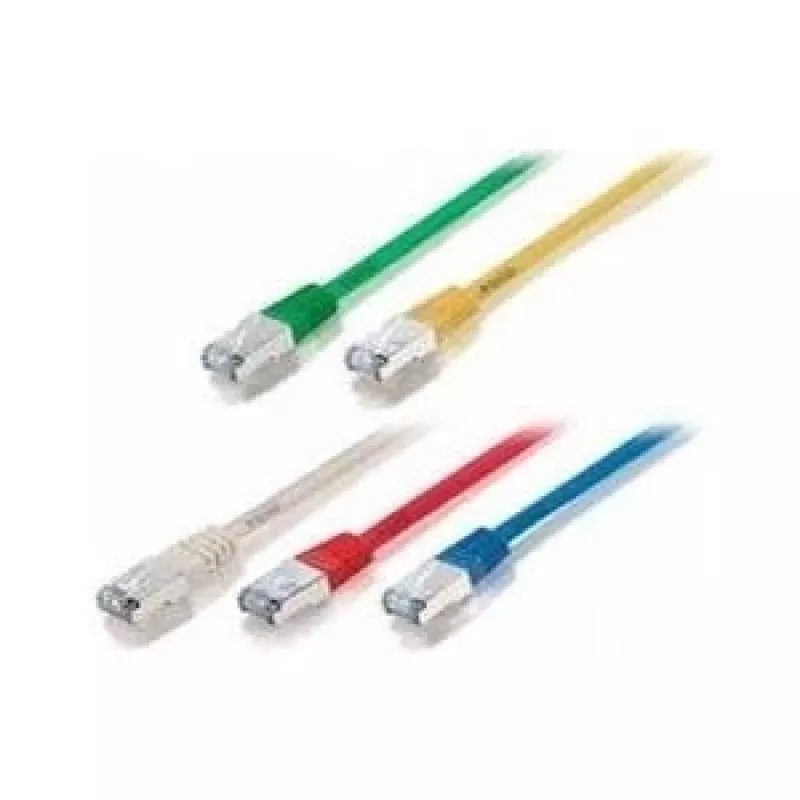 Tinklo kabelis Equip Cat.5e SF/UTP komutacinis kabelis RJ-45 20 m smėlio spalvos