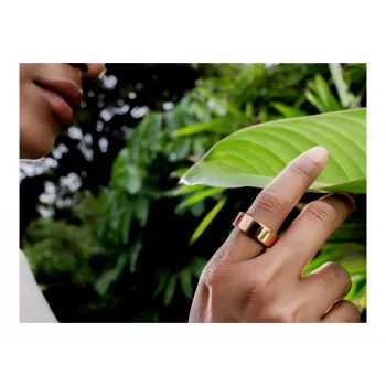 Ultrahuman | Ring Air | Bionic Gold | 8 dydis | Išmanusis žiedas