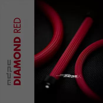 MDPC-X Sleeve BIG - Diamond-Raudona, 1m