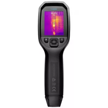 FLIR TG268 infraraudonųjų spindulių termometras -25 iki +400°C Juodas su integruotu LCD ekranu 320 x 240 pikselių