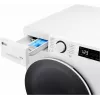 LG F4DR510S0W skalbimo mašina-džiovyklė 10 kg 1400 aps./min. balta