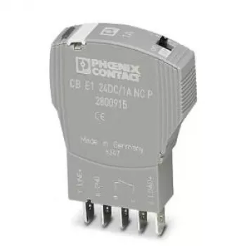 Phoenix Contact grandinės pertraukiklis 240 V/AC 4 A 1 normaliai uždarytas kontaktas CB E1 24DC/4A NC P 1 vnt. (2800918)