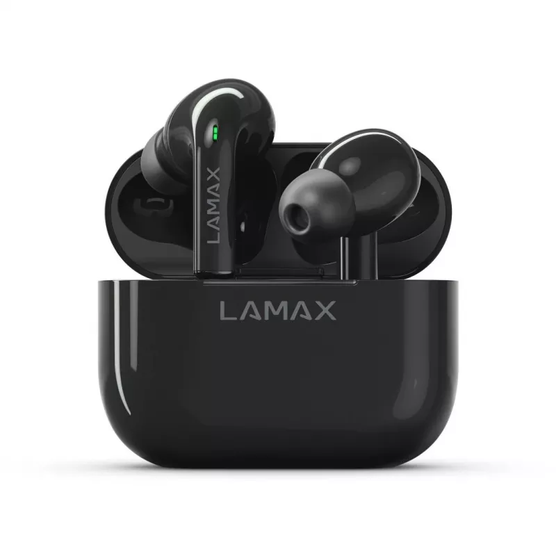 LAMAX Electronics Belaidės ausinės LAMAX CLIPS1 LMXCL1B Į AUSIS ĮDEDAMOS JUODOS - Ausinės