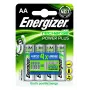 Energizer | AA/HR6 | 2000 mAh | Įkraunama Accu Power Plus Ni-MH | 4 vnt.