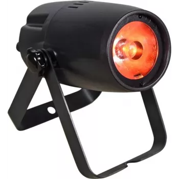LED prožektorius EUROLITE PST-10 QCL 10W RGBW — kompaktiškas scenos šviestuvas su RGBW spalvų maišymu