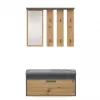 Topeshop GAR PARMA ANT/ART entryway Spintelė