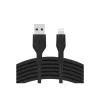 „Belkin“ laidas „Lightning CAA008BT1MBK“ 1 m juodas USB A į USB C