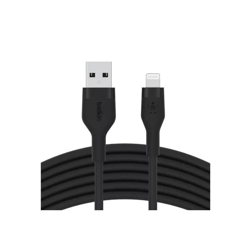 „Belkin“ laidas „Lightning CAA008BT1MBK“ 1 m juodas USB A į USB C