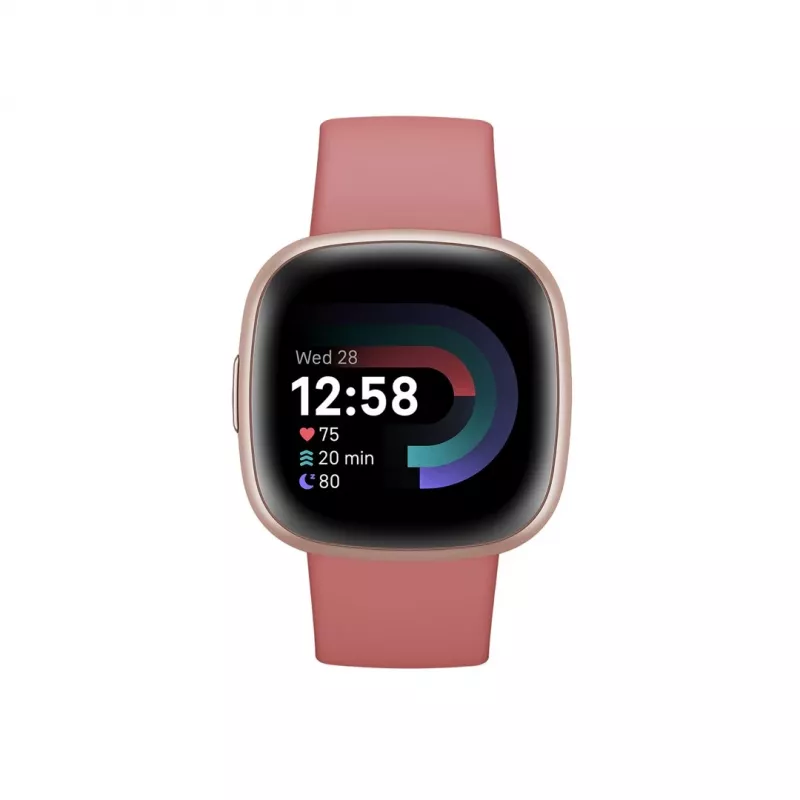 Išmanusis laikrodis Fitbit Versa 4 skaitmeninis jutiklinis rožinis