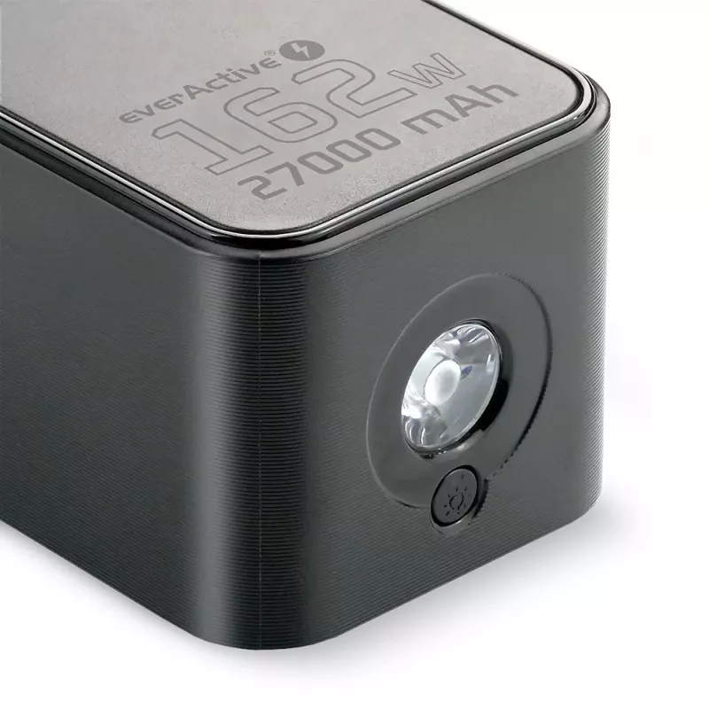 Išorinė baterija everActive EB-27Q 27 000 mAh, 2× USB-C, Quick Charge 4+