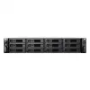 Synology RackStation RS2423+ NAS/saugojimo serveris stelaže (2U) Ryzen Embedded V1780B 8 GB DDR4 0 TB DiskStation Manager juoda, pilka