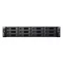 Synology RackStation RS2423+ NAS/saugojimo serveris stelaže (2U) Ryzen Embedded V1780B 8 GB DDR4 0 TB DiskStation Manager juoda, pilka