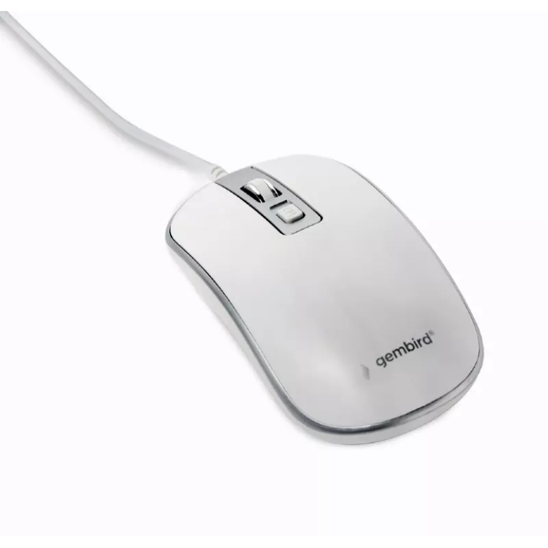 Pelė Gembird MUS-4B-06-WS USB Type-A
