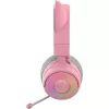 Razer Kraken Kitty V3 Pro - Quartz ausinės laidinės ir belaidės, lankelis, žaidimams, USB Type-A, Bluetooth, rožinės