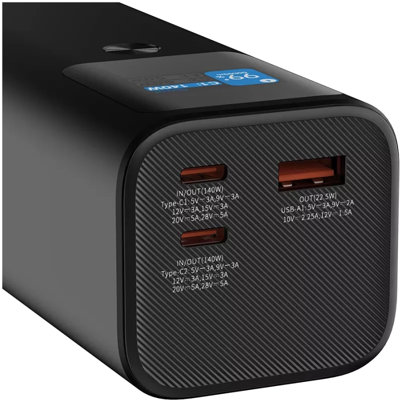 Canyon PB-2010 - Powerbank - Li-Pol - 27.000 mAh - Skaitmeninis ekranas - 2xUSB-C + 1xUSB-A - Maitinimas