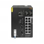 Hewlett Packard Enterprise HPE Aruba 4100i - jungiklis - 8 x 10/100/1000 (PoE 4 klasė) + 4 x 10/100/1000 (PoE 6 klasė) + 2 x SFP+ - montuojamas ant DIN bėgio - PoE 4 klasė / PoE 6 klasė