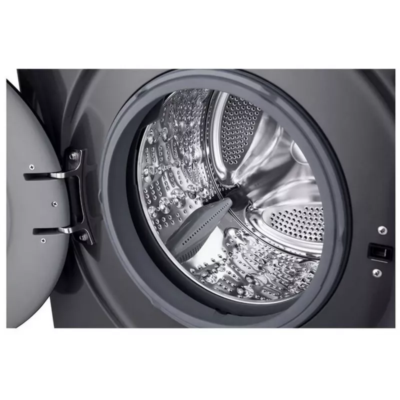 LG Skalbimo mašina | F4X1009NMB | Energijos efektyvumo klasė A | Priekinis pakrovimas | Skalbimo talpa 9 kg | 1400 aps./min. | Gylis 55 cm | Plotis 60 cm | Ekranas | LED | Garų funkcija | Tiesioginė pavara