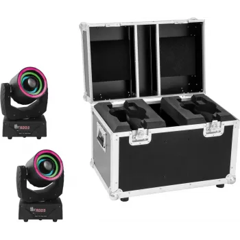 EUROLITE LED TMH-41 Hypno judančios galvos Spot rinkinys su dėže